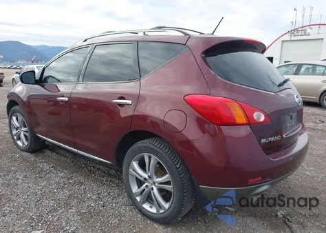 2009 Nissan Murano Le z USA, uszkodzony, nr VIN JN8AZ18WX9W131654